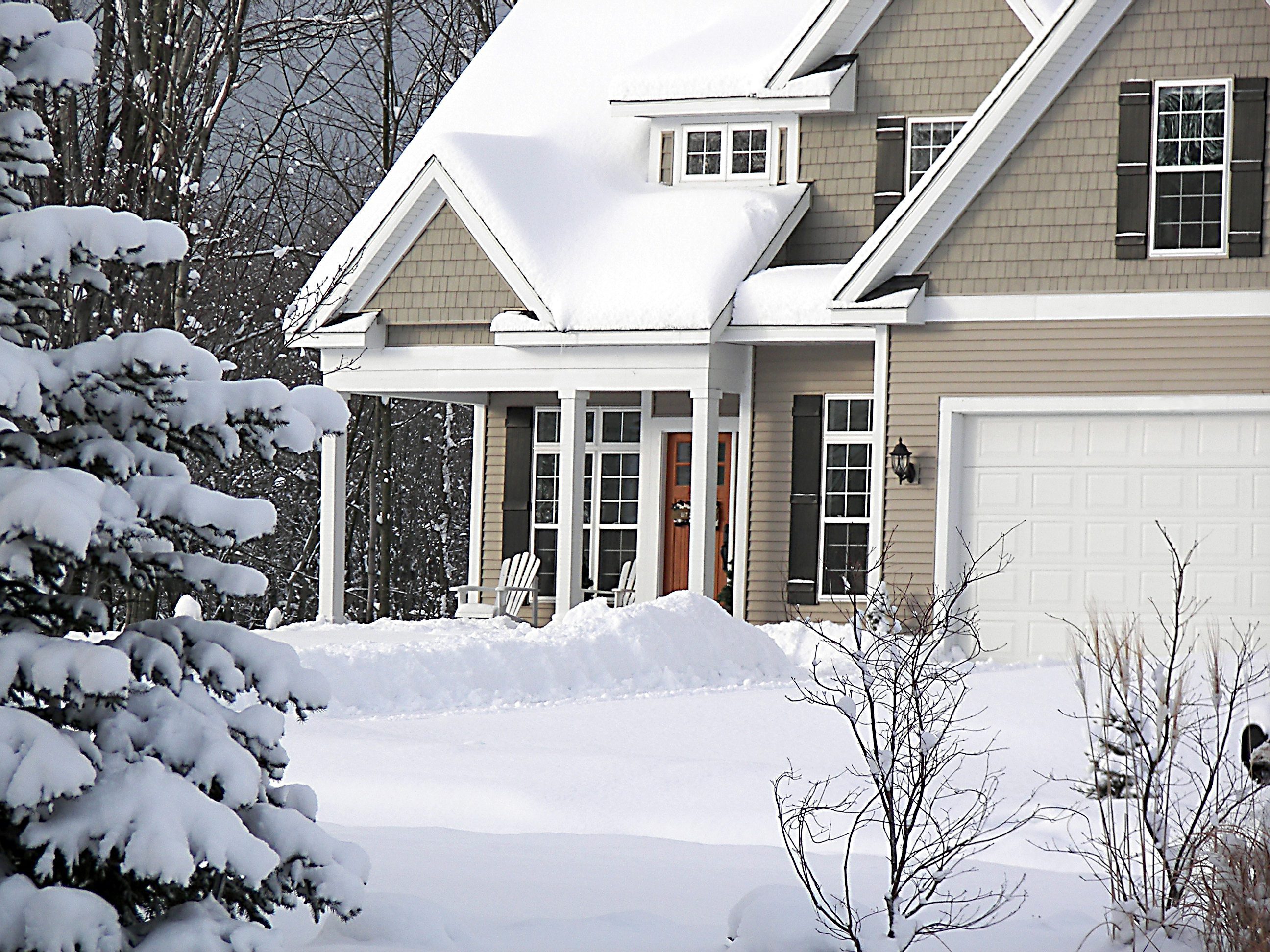 Heating your home this winter with a furnace.